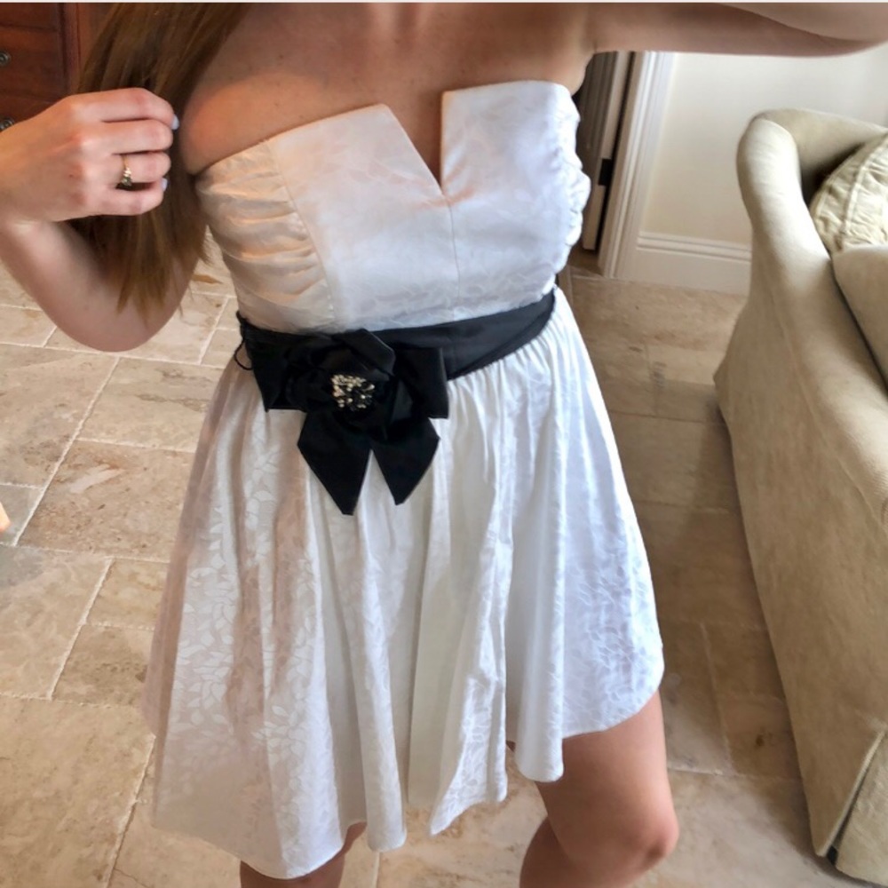 White dress